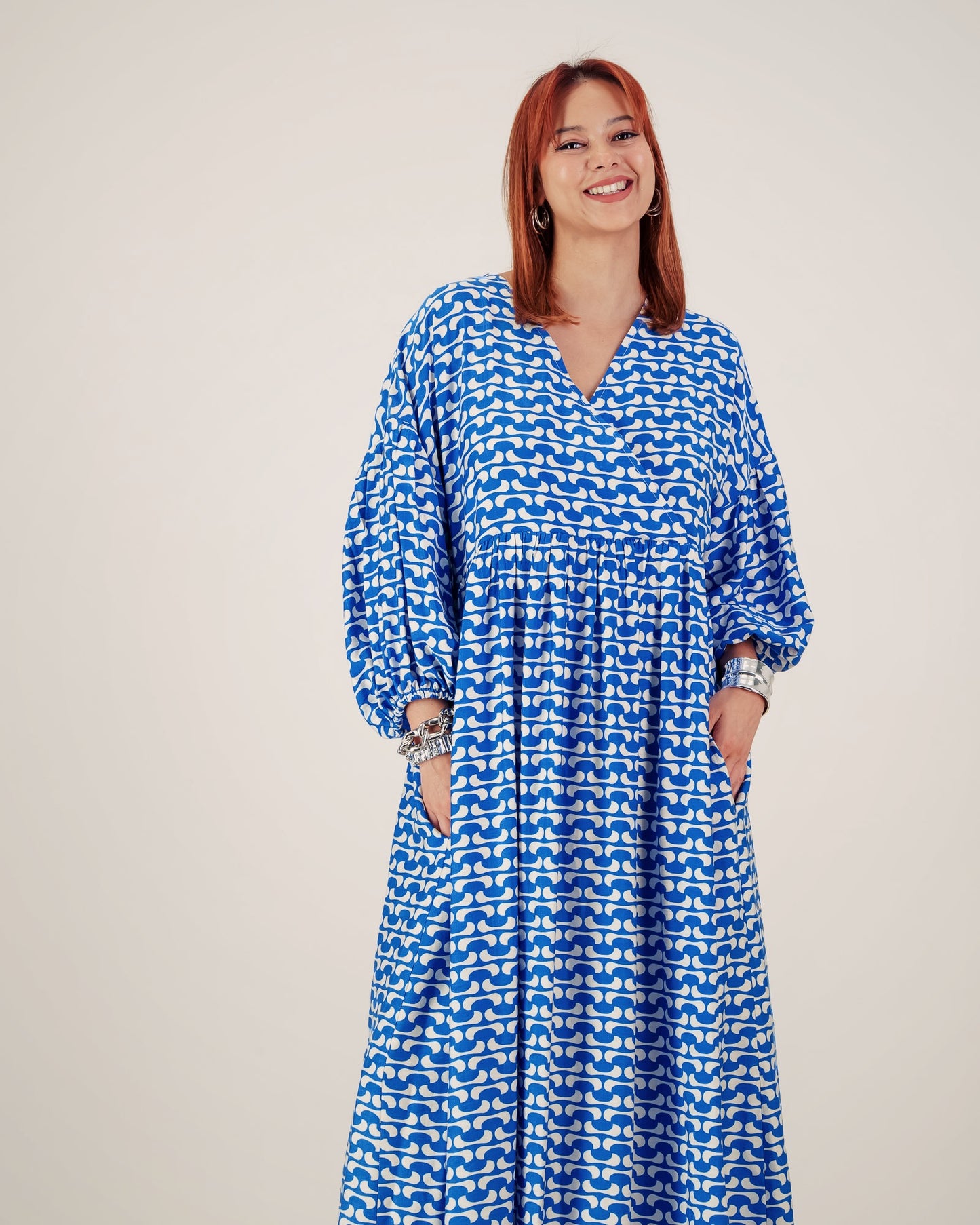 MILA - blue and stone