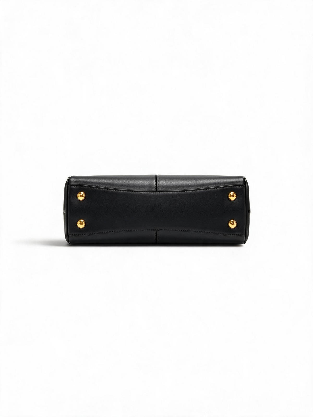 (PRE ORDER ) E-IRLOOM L - Black Genuine Leather luxury top handle Handbag