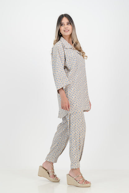 ARCO SET - stone & blue