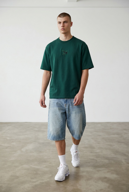 H T-SHIRT- pine green