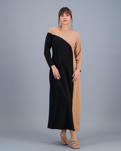JASMINE - black and nude