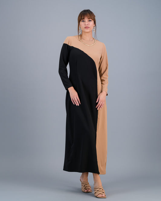 JASMINE - black and nude