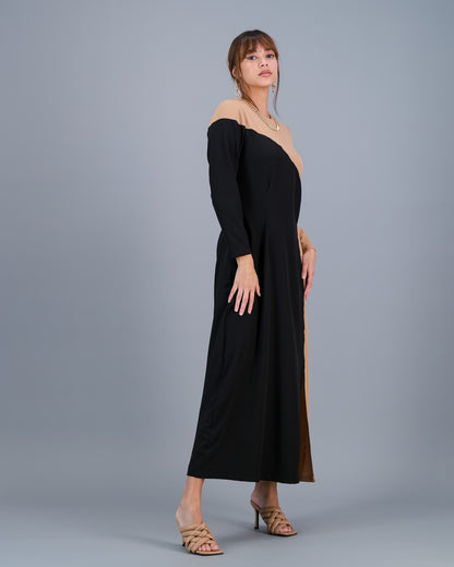 JASMINE - black and nude
