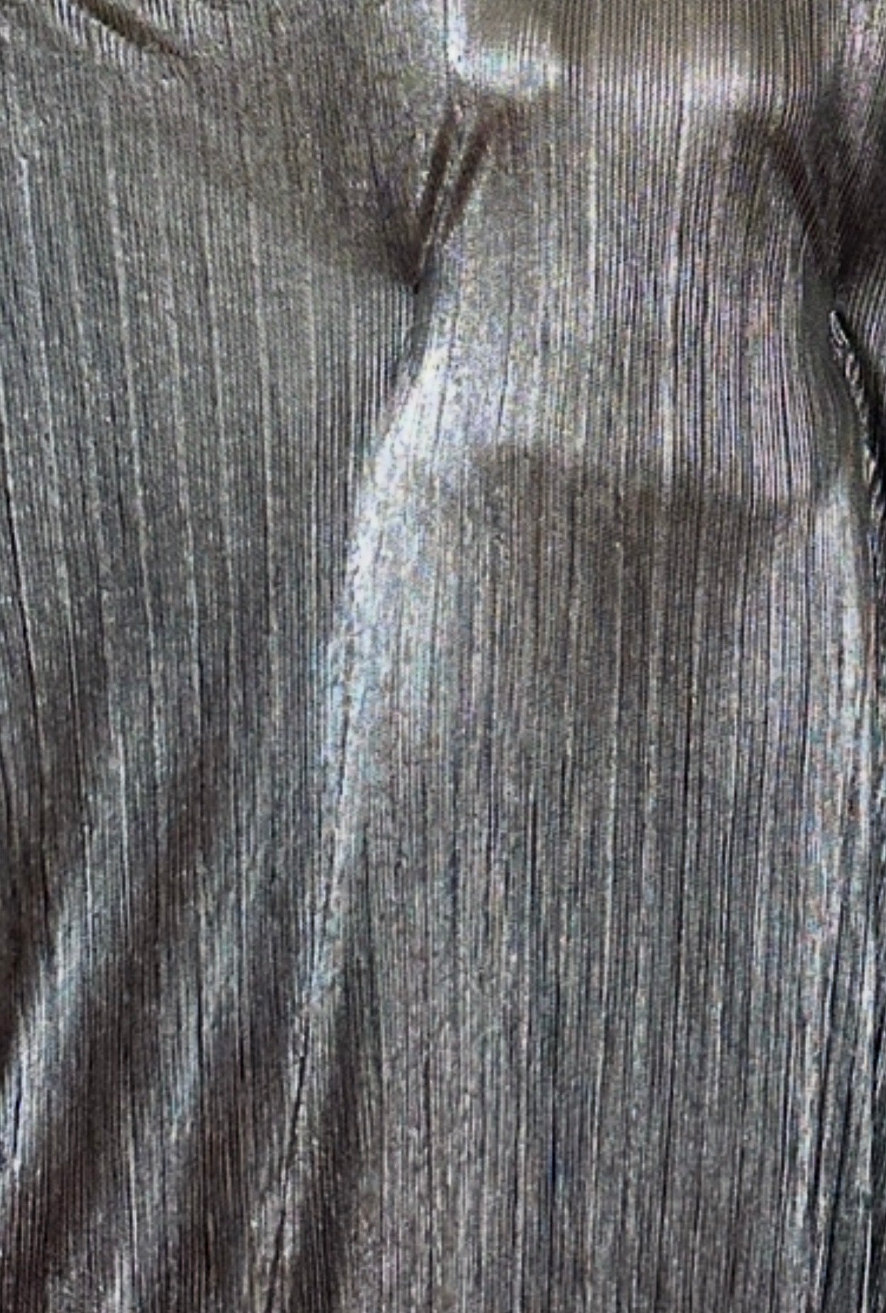 butterfly abaya dress  -  silver