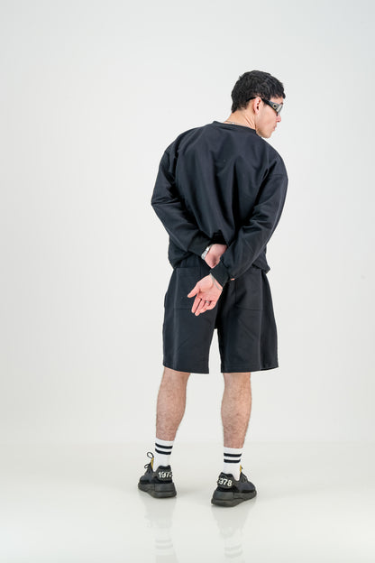HIRO CREW - black