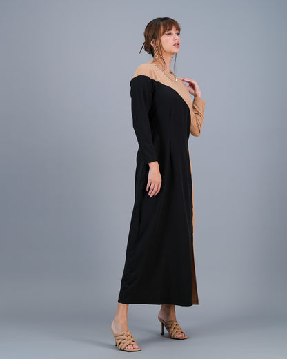 JASMINE - black and nude