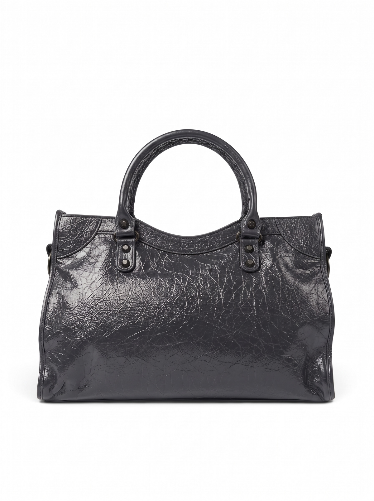 ETERNAL L— Luxury Treated Genuine Leather city top handle Handbag