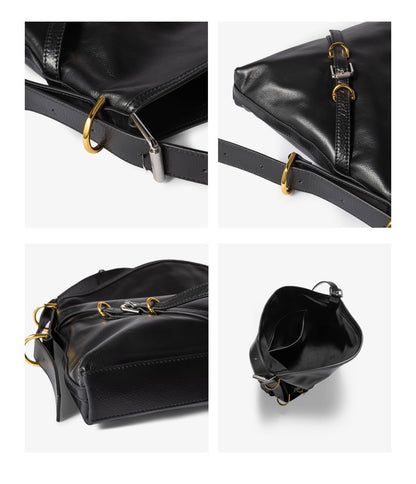 THE GATSBY — Genuine Top-Grain Leather Shoulder Bag