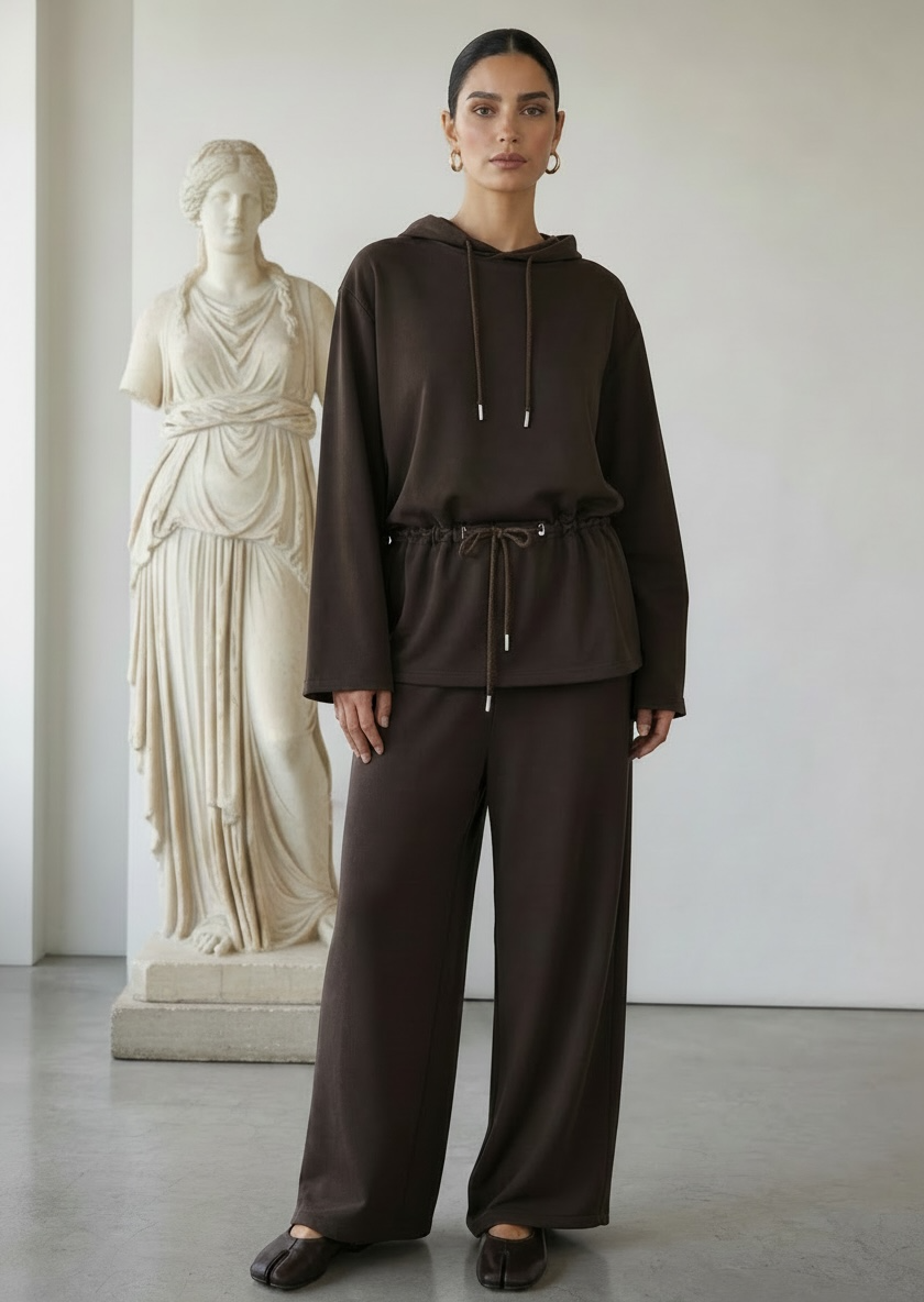 LUNA LOUNGE SET  - chocolate brown