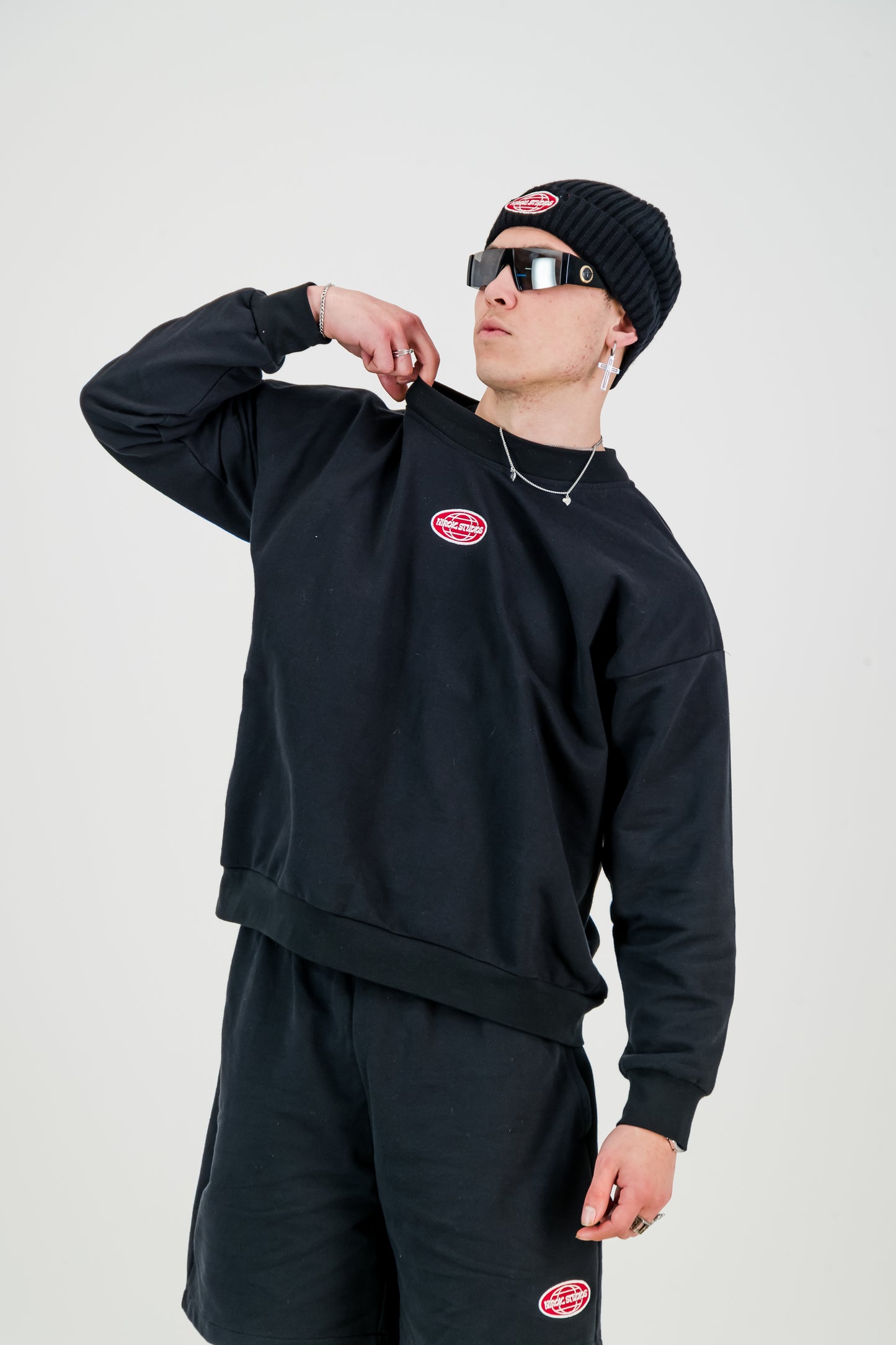 HIRO CREW - black