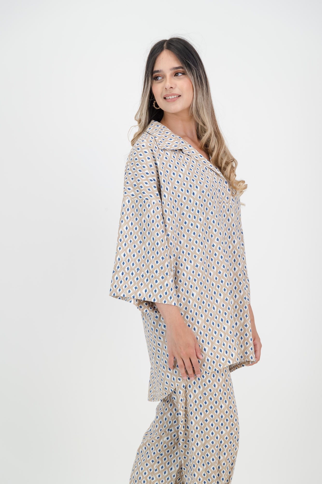 ARCO SET - stone & blue