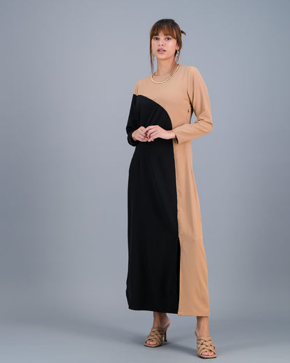 JASMINE - black and nude