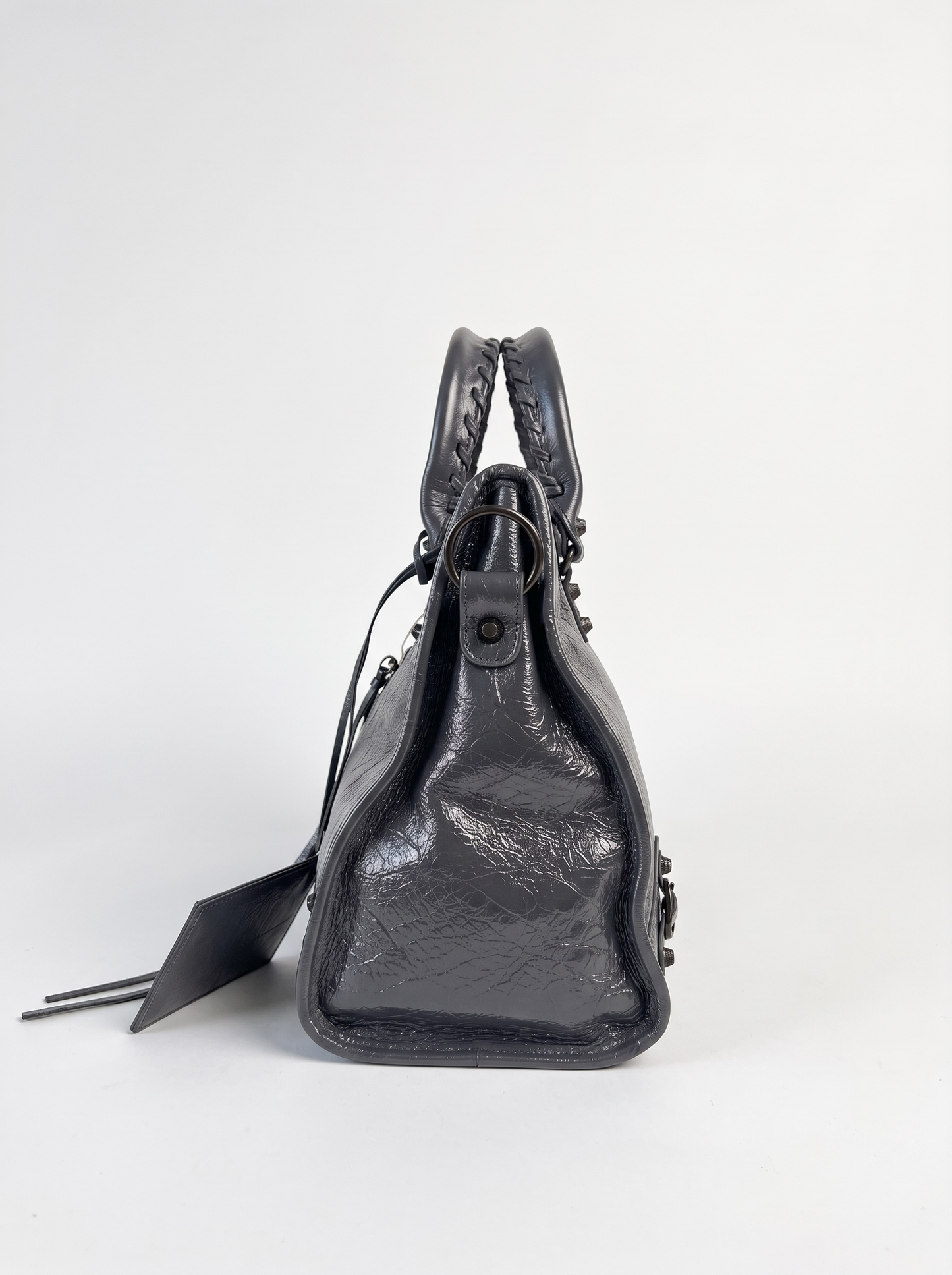 ETERNAL L— Luxury Treated Genuine Leather city top handle Handbag
