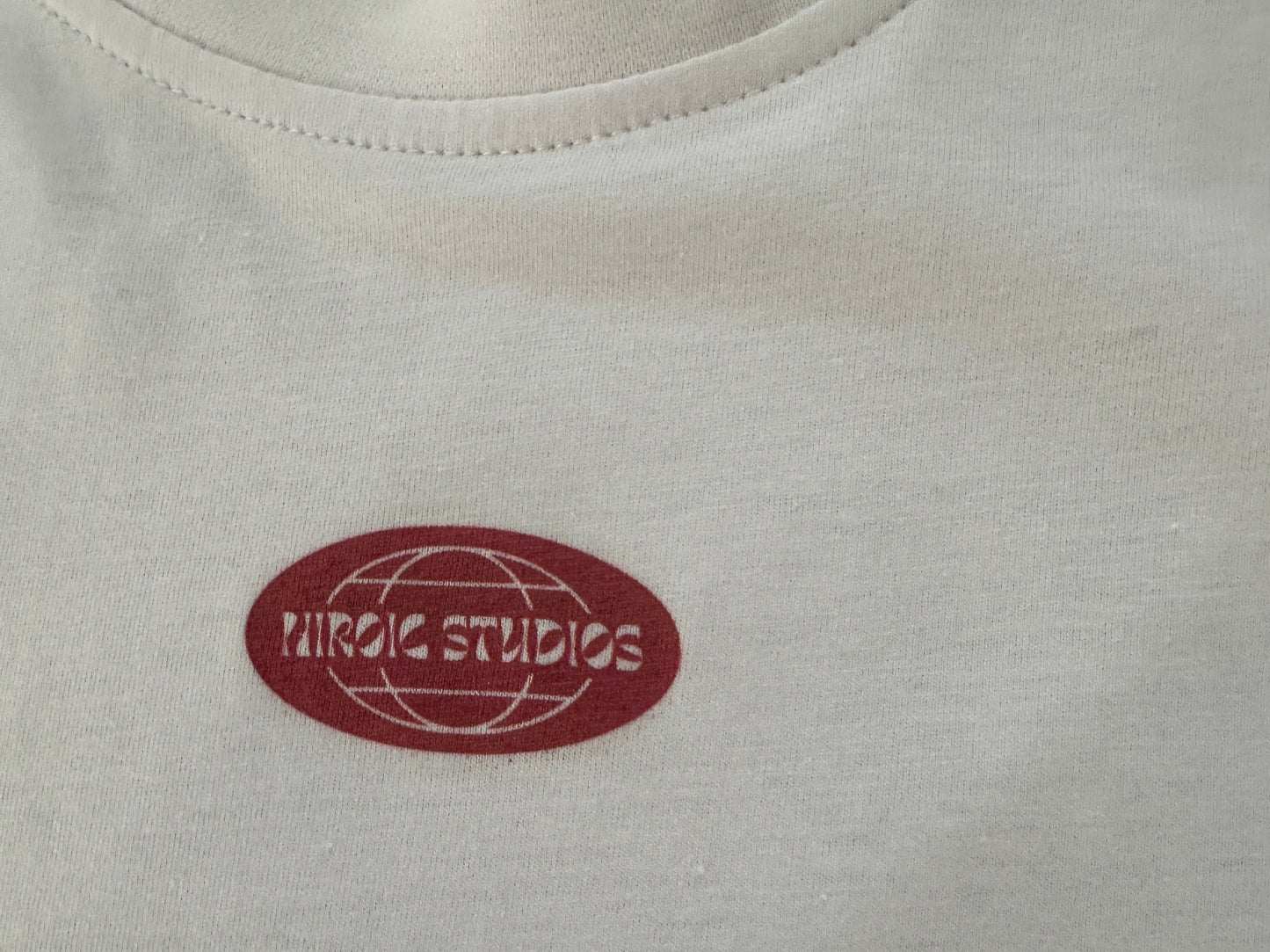 CRUSHED T-SHIRT - white