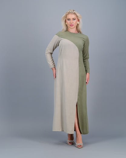 JASMINE - olive and stone