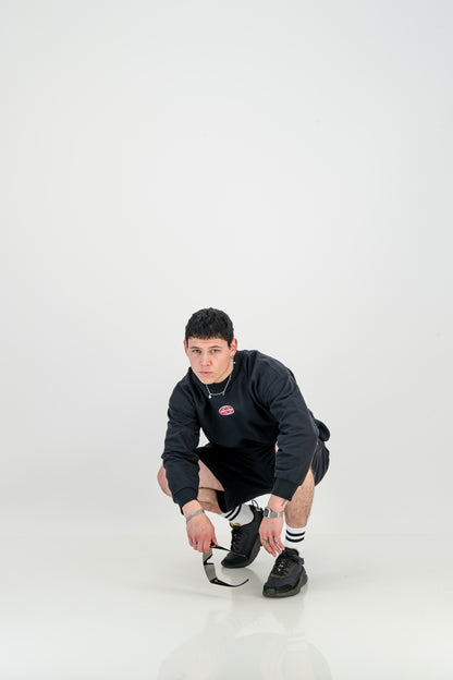 HIRO CREW - black