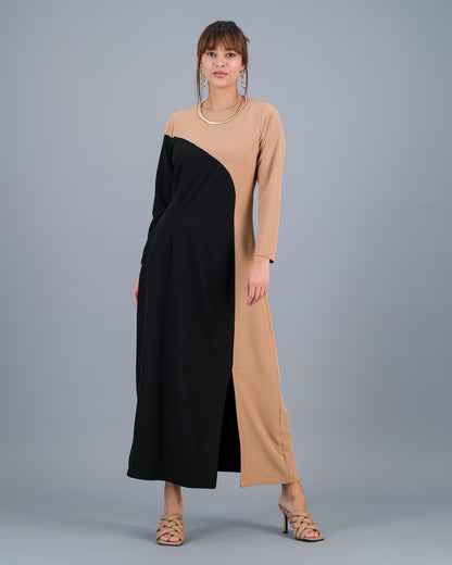 JASMINE - black and nude