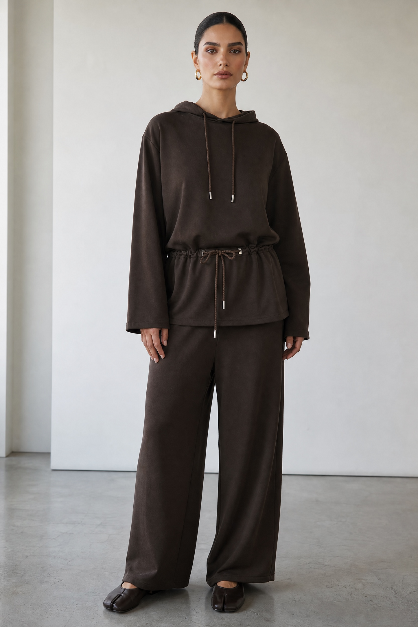 LUNA LOUNGE SET  - chocolate brown