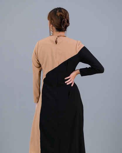 JASMINE - black and nude