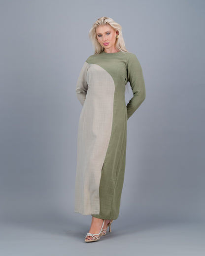 JASMINE - olive and stone