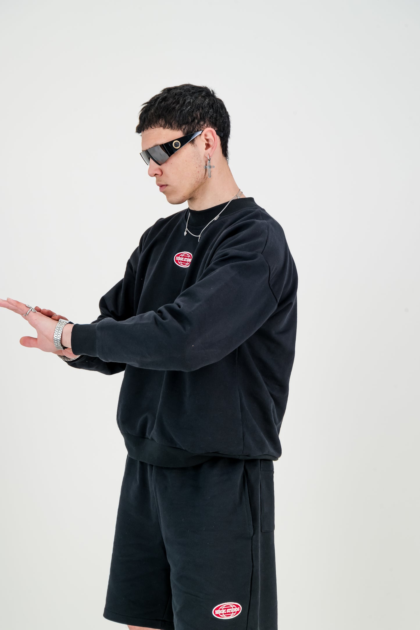 HIRO CREW - black