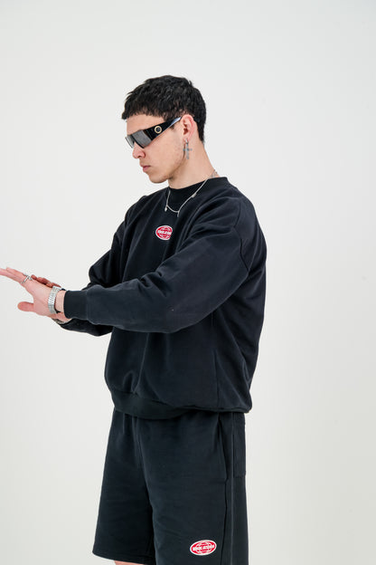 HIRO CREW - black