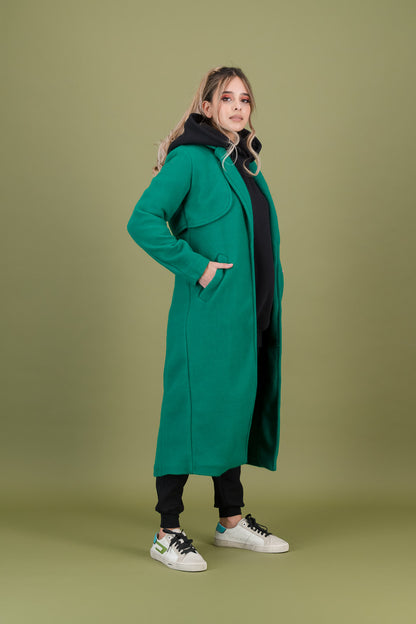 EMMA TRENCH COAT -  green