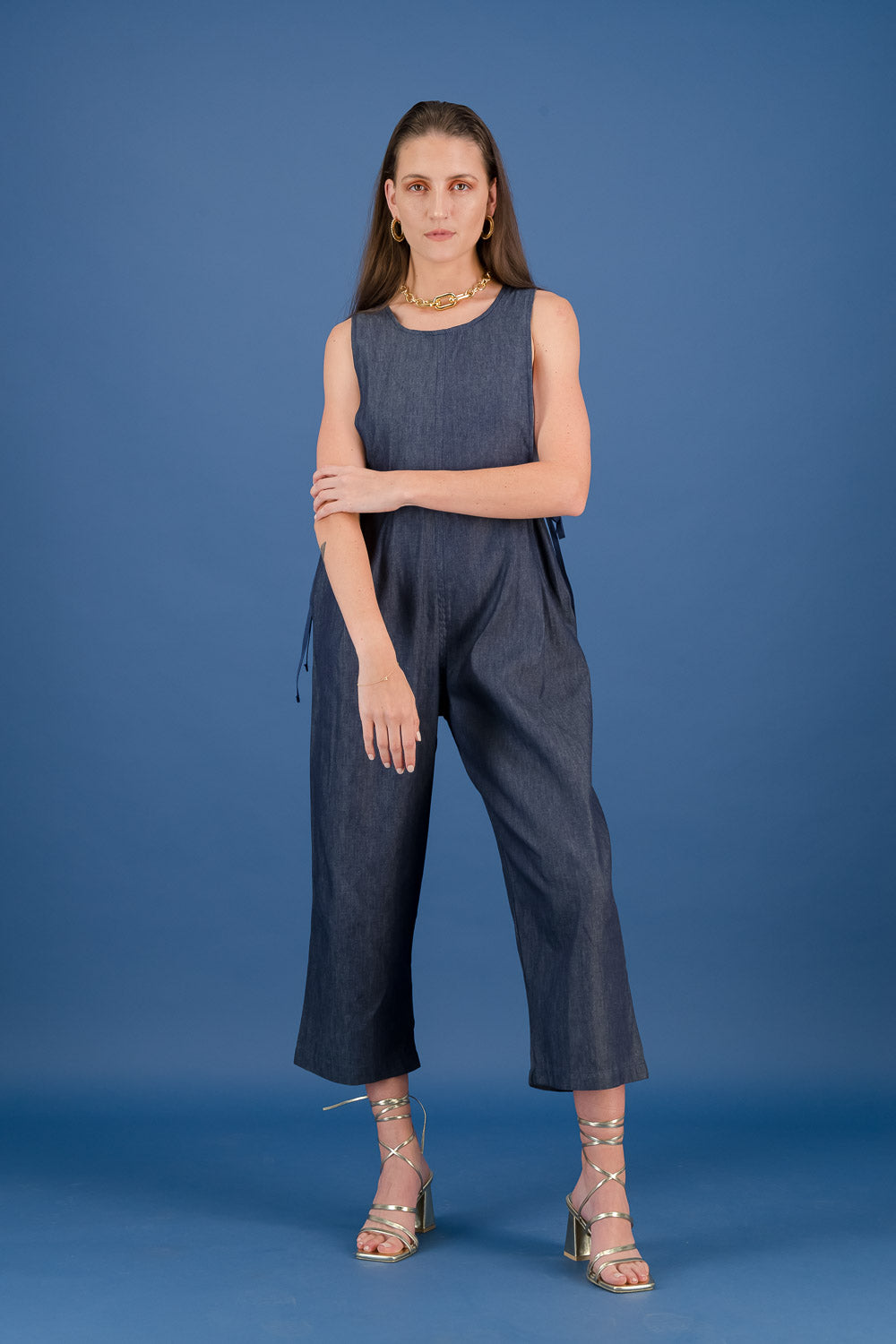 DL RC JUMPER - navy 4.5o  denim