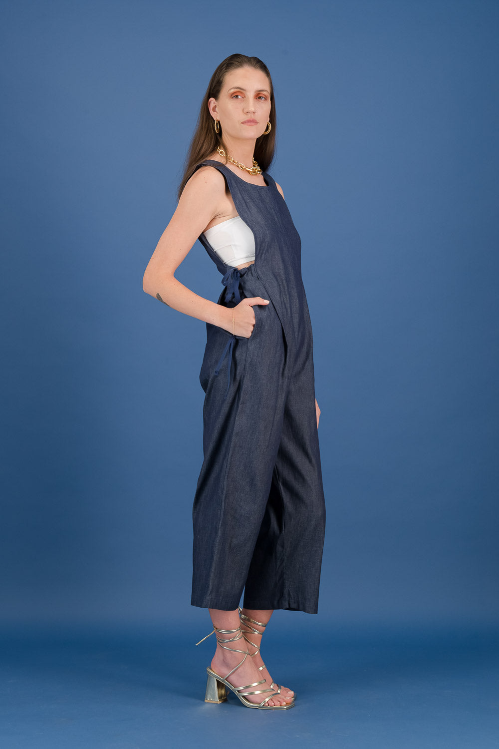 DL RC JUMPER - navy 4.5o  denim