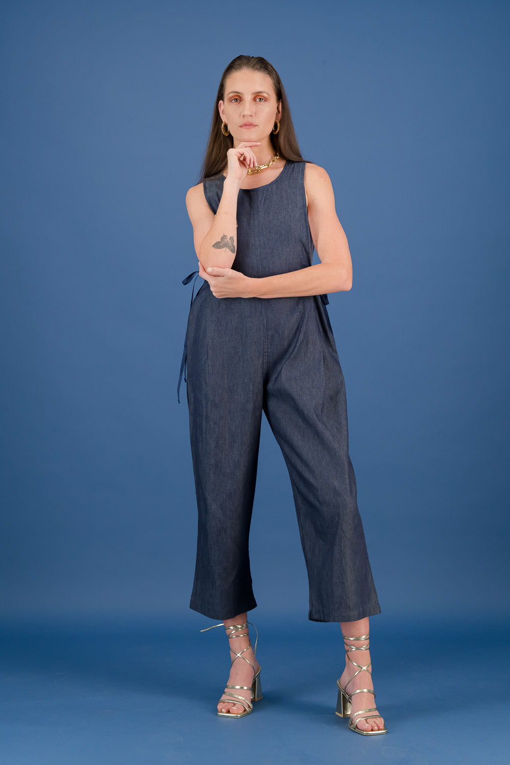 DL RC JUMPER - navy 4.5o  denim